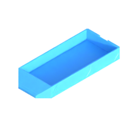 Render of MODULITH 165 Classic Drawer - 1W-0.5H